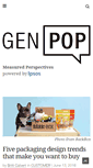 Mobile Screenshot of gen-pop.com